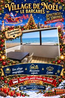 Magnifique vue plage joli appartement 5 personnes secteur Allée des Arts - Le Barcarès - 0