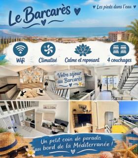 BORD DE MER, WIFI, CLIM, très jolie villa 2 chambres, 4 couchages - 0