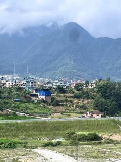 Top-floor terrace with Chandragiri Hills view - 9