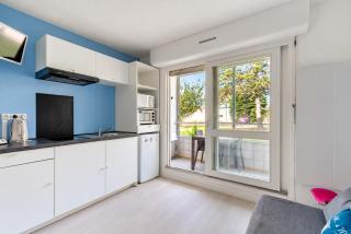 Studio avec loggia - à 200m de la plage - Parking - 0