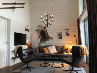 Black timber lodge - 0