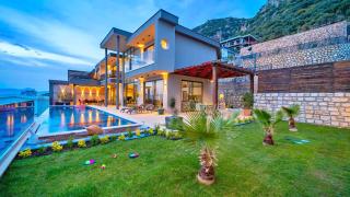 Kördere 3 bedroom secluded villa with private pool hot tub - 8