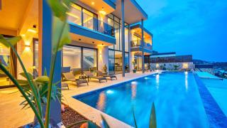 Kördere 3 bedroom secluded villa with private pool hot tub - 7