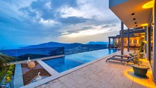 Kördere 3 bedroom secluded villa with private pool hot tub - 6