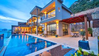 Kördere 3 bedroom secluded villa with private pool hot tub - 5