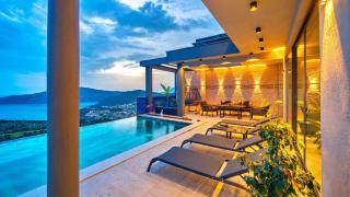 Kördere 3 bedroom secluded villa with private pool hot tub - 4