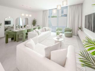 Beachfront 4BR and Maid's Villa with Garden Sleeps 10 - 4