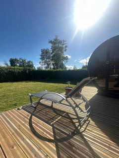 Cottage 'Hyggja' with sauna and wood-fired hot tub near beach - 4