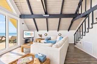 A-frame beach house steps from the ocean with deck & central AC - Ponte Vedra Beach - 5