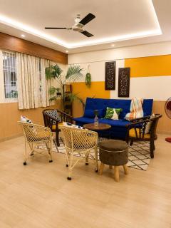 Cozy 1BHKVilla with Pvt Lawn & Outdoor Lounge - 6