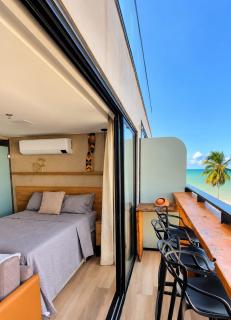 Flat 408 Vista Mar com Varanda l Frente Mar Cabo Branco l SETAI Edition - 9