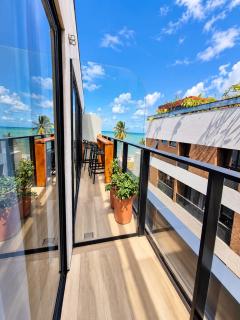 Flat 409 Premium com Sacada e Vista Mar l Frente Mar Cabo Branco - Setai Edition - 9