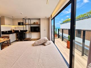 Flat 409 Premium com Sacada e Vista Mar l Frente Mar Cabo Branco - Setai Edition - 2