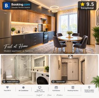 Tashkent Premium Chaqar Tower Rental Apartment - 3