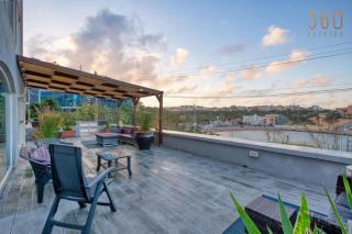Sea-View Terrace Maisonette, steps from Paceville by 360 Estates - 3