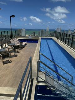 Flat Aconchegante no Beach Class Excelsior 1 quarto - 9