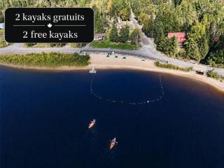 Le Procrastineux, private hot tub and beach, kayaks - 4