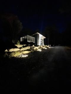 Private Hot Tub at Black Willow Retreat - 1