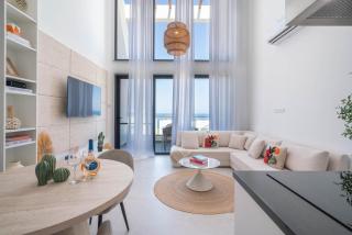ELLI Azure Loft & 2-Floor Boho Duplex with Rooftop Terrace & Infinity View - 9