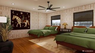 Private Speakeasy Pool Stage Designer Home - 4