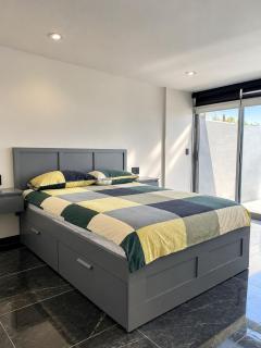 Bonita casa de 2 habitaciones con terraza en casa Oasis Malvas cerca de Plaza Patria - Totalmente adaptado y accesible - Espacio compartido - 1