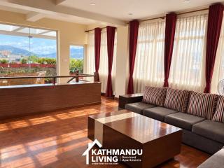 Jhamsikhel Duplex, city views and private terrace - 5