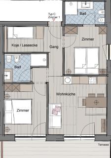 B&B Boutique Apartment Oberwiesen - 4