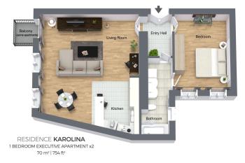 Residence Karolina, Praha (fotografie 2)