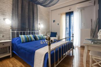 Elegant and Safe Gold and Blue Apartment walk to Acropolis, Atény (fotografie 4)