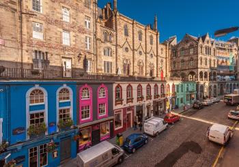 West Bow just off Royal Mile, Edinburgh (fotografie 3)