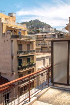 5th floor apartment with city view, Atény (fotografie 3)
