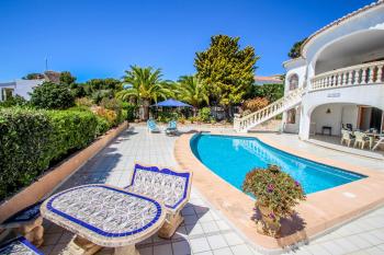 La Perla - sea view villa with private pool in Moraira, Moraira (foto 3)