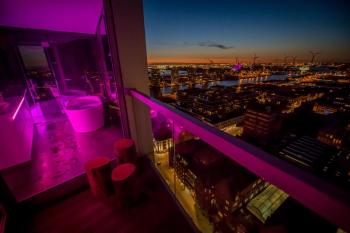 Exclusieve privé wellness penthouse SkyNooz, Antverpy (fotografie 2)
