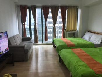 GREENFIELD studio w/ 2 queen across Shangrila, Manila (fotografie 4)