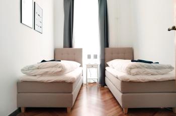 KATZ by ROCKCHAIR Apartments l SUPERHOST Status l 3 Bedrooms Boxspringbeds 2 Bathrooms in City Center - Cozy Family & Business Flair welcomes you!, Berlino (foto 3)