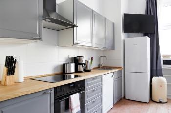 BLISSE by ROCKCHAIR Apartments l SUPERHOST Status l 5 Schlafzimmer 3 Bäder 3 Balkone l Family & Business Flair welcomes you!, Berlín (foto 4)