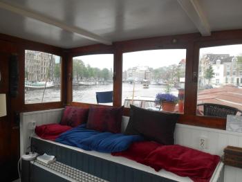 Waterloo square river vieuw houseboat, Amsterdam (Foto 5)