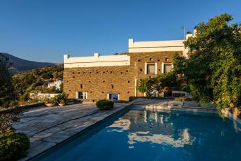 Anezas Mansion stone-built traditional villa, Andros (zdjęcie 4)