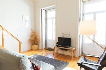 Aposentus -Romantic Mezzanine Apartment With a Balcony, Porto (fotografie 4)