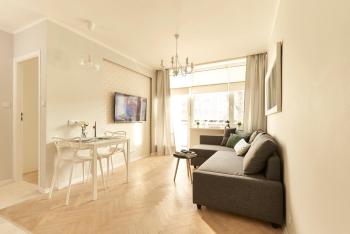 Hello Warsaw! Brand new modern apartment in the city center, Varšava (fotografie 2)