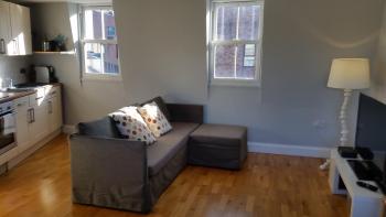 Trendy 2 Bedroom apartment in vibrant Shoreditch, central London zone 1 free WiFi - sleeps 4+2, Londýn (fotografie 2)