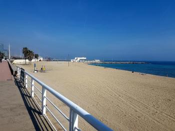 Rambla Poblenou&Mar Bella Beach, Barcelona (fotografie 3)