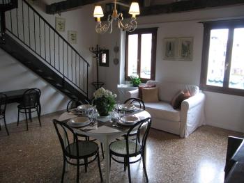 LOFT OVERLOOKING THE GRAND CANAL, Benátky (fotografie 3)