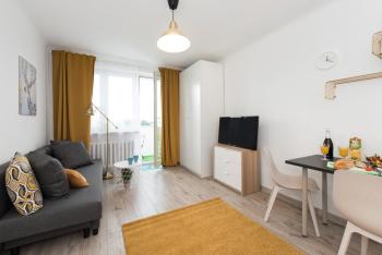 SuperApart Belwederska A MiniStudio, Balcony, Kitchen, Pet-Friendly, TV & Wifi, Varšava (fotografie 4)