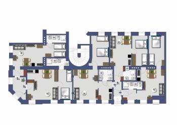 Vienna Gold Apartments - contactless check in, Vídeň (fotografie 5)
