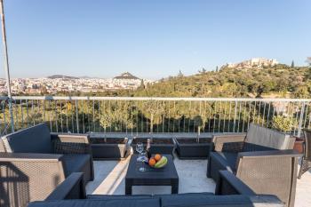 Iris apartment acropolis terrace view, Athens (photo 4)