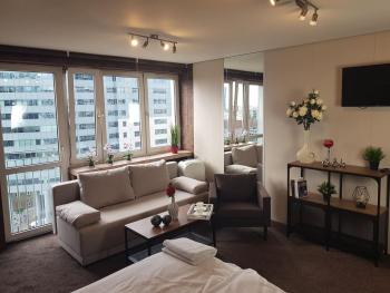 Alma Apartments Rondo ONZ, Varšava (fotografie 3)