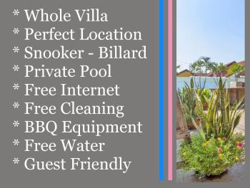 VIEWBOR VILLA - PATTAYA HOLIDAY HOUSE WALKING STREET 4 bedrooms, Sur de Pattaya (foto 2)