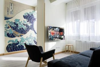 Espacioso 3 hab dobles, 2 baños Centro Ciudad, Bilbao (zdjęcie 3)