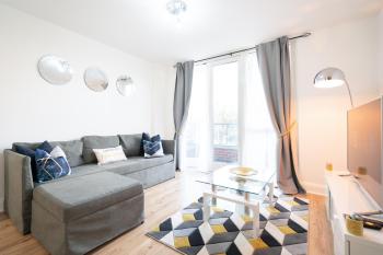 Modern Apartment- Birmingham- Broad Street & Brindley Place- 10 min walk from Bullring, 02 Arena, New Street Station & Grand Central, Birmingham (Foto 3)